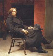 Sir William Orpen Augustus John painting